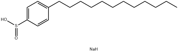 p-Dodecylbenzenesulfinic acid sodium salt Structure