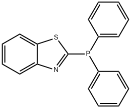 2-(DIPHENYLPHOSPHINO)-1,3-BENZOTHIAZOLE Structure