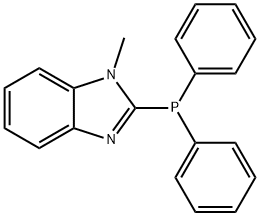 2-(DIPHENYLPHOSPHINO)-1-METHYL-1H-BENZIMIDAZOLE,80679-28-3,结构式