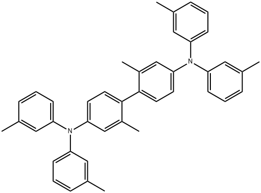 N、 N,N',N'-四-(3-甲基苯基)-2,2'-二甲基联苯胺,80730-98-9,结构式