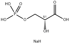D(-)3-PHOSPHOGLYCERIC ACID DISODIUM SALT Struktur