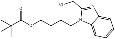 807316-60-5 4-[2-(氯甲基)苯并咪唑-1-基]丁基新戊酸酯