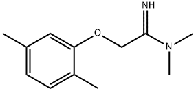 Ethanimidamide, 2-(2,5-dimethylphenoxy)-N,N-dimethyl- (9CI) Structure