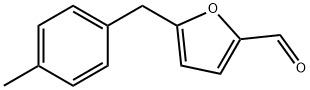5-(4-METHYLBENZYL)-2-FURALDEHYDE,80733-54-6,结构式