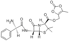 盐酸仑氨西林 结构式