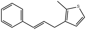 Thiophene, 2-methyl-3-[(2E)-3-phenyl-2-propenyl]- (9CI) Struktur