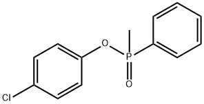 4-Chlorophenyl methylphenylphosphinate Struktur