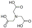 2-(bis(carboxymethyl)amino)acetic acid 化学構造式