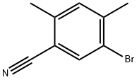 Benzonitrile, 5-bromo-2,4-dimethyl- (9CI) Struktur