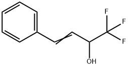 4,4,4-TRIFLUORO-1-PHENYLBUT-1-(E)-ENE-3-OL 结构式