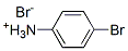 4-bromoanilinium bromide Structure