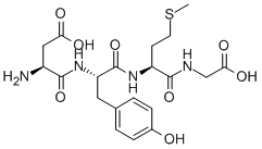 ASP-TYR-MET-GLY,80790-40-5,结构式