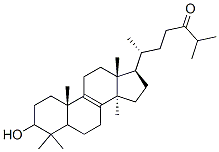 lanost-8-en-3-ol-24-one Structure