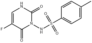 3-(p-Tolylsulfonylamino)-5-fluorouracil Structure