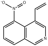 Isoquinoline, 4-ethenyl-5-nitro- (9CI) Structure