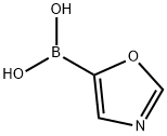 1,3-恶唑-5-硼酸,808126-65-0,结构式