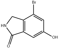 1H-Isoindol-1-one, 4-broMo-2,3-dihydro-6-hydroxy-|4-溴-6-羟基异吲哚啉-1-酮