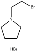 1-(2-ブロモエチル)ピロリジン臭化水素酸塩 化学構造式