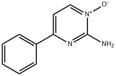 4-フェニル-2-ピリミジンアミン1-オキシド 化学構造式