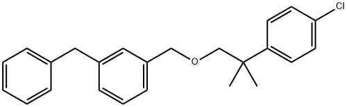 1-[1-[(3-benzylphenyl)methoxy]-2-methyl-propan-2-yl]-4-chloro-benzene|