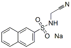 N-(氰甲基)-2-萘磺酰胺 钠盐,80866-78-0,结构式