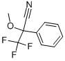 2-METHOXY-2-PHENYL-3,3,3-TRIFLUOROPROPIONITRILE Structure