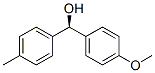 Benzenemethanol, 4-methoxy-alpha-(4-methylphenyl)-, (alphaR)- (9CI) 结构式