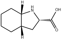 L-Octahydroindole-2-carboxylic acid Struktur