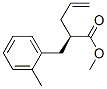 Benzenepropanoic acid, 2-methyl-alpha-2-propenyl-, methyl ester, (alphaR)- (9CI) Struktur