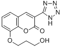 2H-1-Benzopyran-2-one, 8-(3-hydroxypropoxy)-3-(1H-tetrazol-5-yl)-|