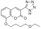 8-(5-Oxaheptyloxy)-3-(1H-tetrazol-5-yl)coumarin,80916-87-6,结构式