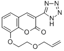 8-(2-(2-Propenyloxy)ethoxy)-3-(1H-tetrazol-5-yl)-2H-1-benzopyran-2-one|