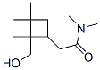 Cyclobutaneacetamide, 2-(hydroxymethyl)-N,N,2,3,3-pentamethyl- (9CI)|