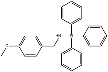 1-(4-methoxyphenyl)-N-triphenylsilyl-methanamine,80930-70-7,结构式