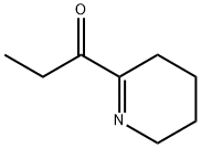 2-プロピオニル-3,4,5,6-テトラヒドロピリジン 化学構造式