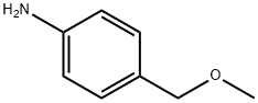 4-(METHOXYMETHYL)ANILINE 化学構造式