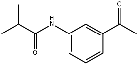 N-(3-乙酰苯基)异丁酰胺, 80945-16-0, 结构式