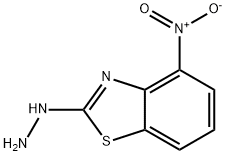 2(3H)-Benzothiazolone,4-nitro-,hydrazone(9CI),80945-68-2,结构式