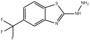 5-(TRIFLUOROMETHYL)-2(3H)-BENZOTHIAZOLONE HYDRAZONE Structure