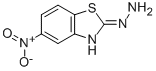 2(3H)-Benzothiazolone,5-nitro-,hydrazone(9CI) Structure