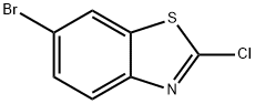 6-溴-2-氯苯并噻唑, 80945-86-4, 结构式