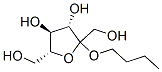 正丁基-Β-D-呋喃果糖苷, 80971-60-4, 结构式