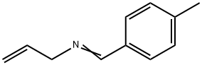 2-Propen-1-amine, N-[(4-methylphenyl)methylene]- 化学構造式