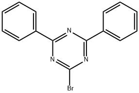 1,3,5-三嗪, 2-溴-4,6-二苯基-,80984-79-8,结构式
