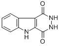 1H-Pyridazino(4,5-b)indole-1,4(5H)-dione, 2,3-dihydro-,80985-55-3,结构式