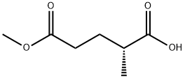 (R)-(-)-4-METHYLGLUTARIC ACID 1-MONOMETHYL ESTER Structure