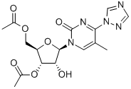 1-(3,5-DI-O-ACETYL-BETA-D-RIBOFURANOSYL)-4-(1,2,4-TRIAZOL-L-YL)-5-METHYLPYRMIDIN-2-ONE|1-(3,5-DI-O-ACETYL-BETA-D-RIBOFURANOSYL)-4-(1,2,4-TRIAZOL-L-YL)-5-METHYLPYRMIDIN-2-ONE