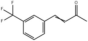 4-[3-(三氟甲基)苯基]-3-丁烯-2-酮 结构式