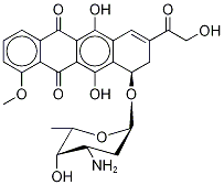 9,10-anhydroadriamycin Structure