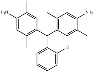 4,4'-(2-chlorobenzylidene)di-2,5-xylidine Structure
